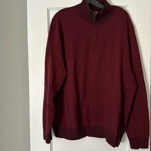 Brooks brothers half zip